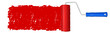 Farbrolle rot