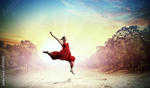Photo: Female ballet dancer Female ballet dancer