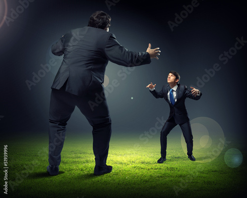 Photo: Business dispute Business dispute