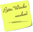 Wäsche waschen