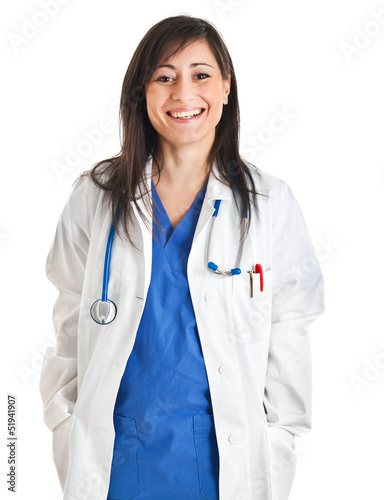 Photo: Friendly nurse portrait Friendly nurse portrait