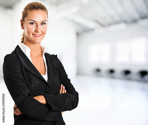 Photo: Young businesswoman portrait Young businesswoman portrait