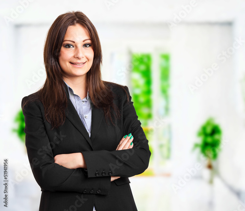 Photo: Young businesswoman portrait Young businesswoman portrait