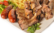 Plato con costillas.