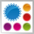Splash vector icons set