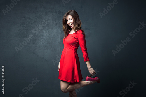 Photo: dancing woman dancing woman