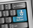 Illustration: Keyboard Illustration "Digital Natives" Keyboard Illustration "Digital Natives"