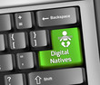 Illustration: Keyboard Illustration "Digital Natives" Keyboard Illustration "Digital Natives"