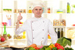 Photo: Chef cooking in kitchen Chef cooking in kitchen