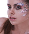 Photo: Girl with feather lashes Girl with feather lashes