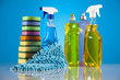 Photo: Group of assorted cleaning Group of assorted cleaning