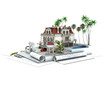 House design progress, architecture  visualization