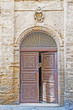 old wooden door