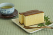カステラとお茶