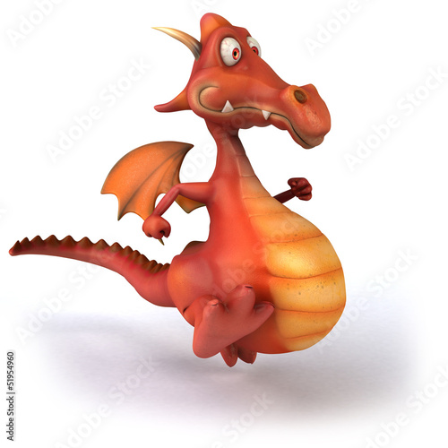 Illustration: Fun dragon Fun dragon