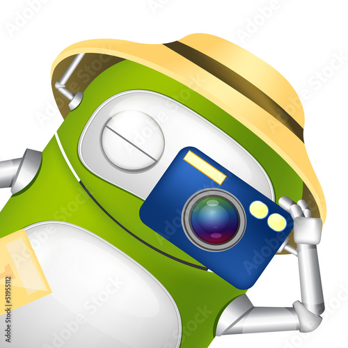 Vector: Cute Robot Cute Robot