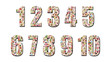 Foto: lot of people portraits - numbers lot of people portraits - numbers