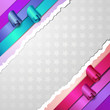 Vector: Colorful background with paper Colorful background with paper