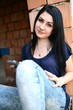 girl with smartphone