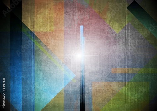 Vector: Abstract grunge vector background Abstract grunge vector background