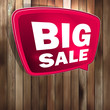 Sale Tag With Wood Texture. EP...
