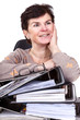 Friendly office woman