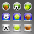 Sport icons. Vector