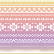 Tribal aztec ombre seamless pattern