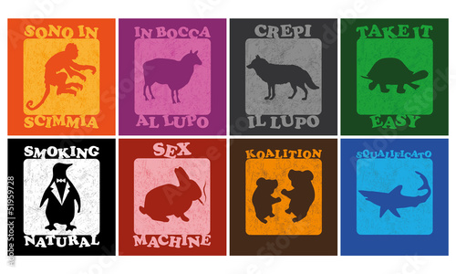 Vector: ANIMALS ANIMALS