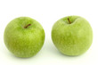 Two Green Apples