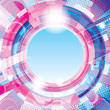 Abstract circle background