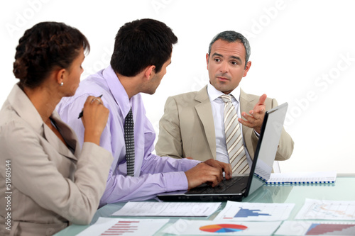 Photo: Meeting in the office Meeting in the office