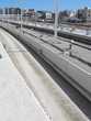 construcción de ferrocarril y estación