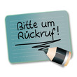 Vektor: Bitte um Rückruf Bitte um Rückruf