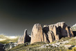 paisaje con montañas. Riglos.Huesca. Aragon. España