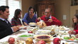 Video: Grandfather Carving Turkey At Family Thanksgiving Meal Grandfather Carving Turkey At Family Thanksgiving Meal