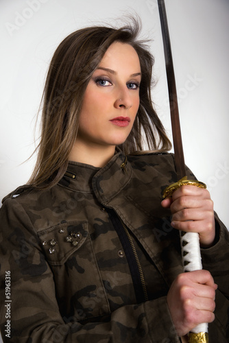 Photo: Young caucasian girl Young caucasian girl