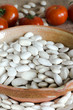 getrocknete Cannellinibohnen mit Tomaten