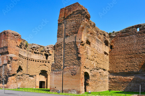 Photo: Baths of Caracalla in Rome, Italy Baths of Caracalla in Rome, Italy