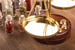 Scales and bottles
