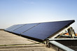 Solar panel against blue sky
