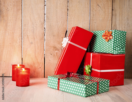 Photo: gift pile gift pile