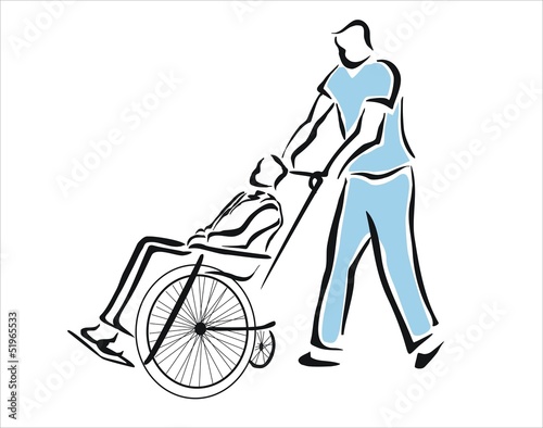Vector: silla de ruedas silla de ruedas