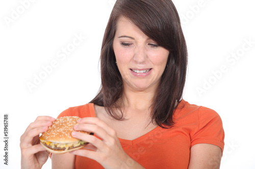 Photo: Hate a burger Hate a burger