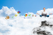 Meditation in the clouds