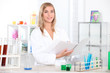 portrait of a lab assistant