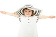 Girl on hat