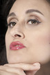 Mujer maquillada