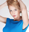 portrait of a blond girl