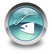 Light Blue Glossy Pictogram "Fishing / Angling"